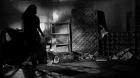 three slaves seduce man into kinky bound fuck session