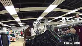adorable czech teen seduced stripped fucked pov hardcore in shopping centre