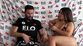 Think Karen Cox's fit ass can handle the spicy fourth round heat?