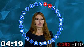 sexy latina milf myss alessandra plays my game parody chases monster cock prize with deepthroat riding doggystyle