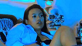 hey horny latina squirts pleasure riding dildo maquinasperfectas homemade