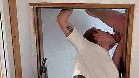 twink begs for more after taking huge cock in tight asshole