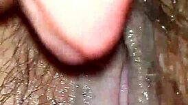 Rica mamada a mi esposa bien mojada y chupando rico