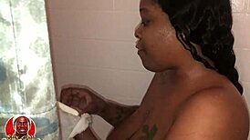 thick ebony kashmebankz takes thelastrealtop's huge bbc deep in her juicy pussy and ass