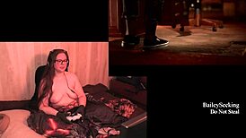 damn check out this naked bbw brunette with big tits and ass