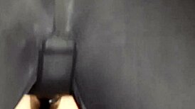 stepmom takes my anal virginity with strapon in kitchen and i love every thrust