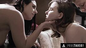 whoa shy jay taylor watches angela white get drilled in taboo mirror foursome 😈 deepthroat doggy dp