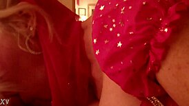 GENIE DEEPTHROATS MY THROBBING COCK IN COSTUME COSPLAY