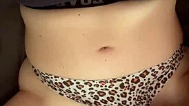 Milf with huge tits squirts massively during masturbation