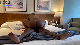 brazilian wife with big ass humiliated by old interracial bull while cuckold husband watches