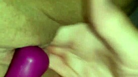 hey babe 😍 watch this horny milf wife finger her wet pussy to orgasm with vibrator 💦🔥