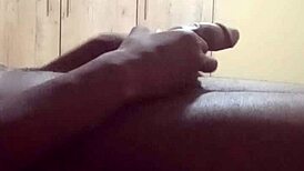 Tang fingers pussy to intense solo orgasm.