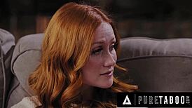 Furious milf serene siren catches stepson drilling bound stepsister scarlet skies roughly