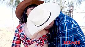 I'm Patricia Acevedo teh sexy country brunette gettin creampied hard