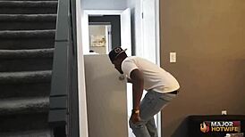 busty milf kyra rose rides rome major's big black cock deepthroating doggystyle cowgirl