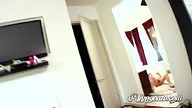 Lisa Ann Screams Loud in Rough Anal Pounding with Big Tits Bouncing Wildly