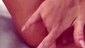 chatting while sophie dee slides on her metallic dildo so smoothly