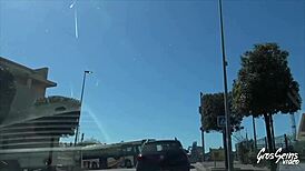 nikita's fiery hair flies while her tight ass gets fucked hard