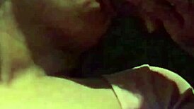 dirty kirby chokes on monster cock with her big wet ass out