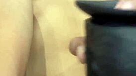 oh damn slutty princess, why so horny with that big black dildo today?? 😈🍆