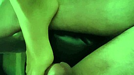 petite blonde wife fingers shaved wet pussy close-up for amateur watch