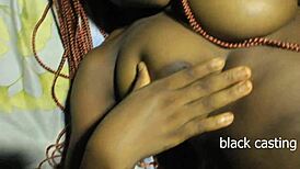 Fingering Tiny 18+ Black Bitch To Explosive Orgasm With Toys