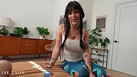 beautiful french girl's soaked panties betray her crush on bff