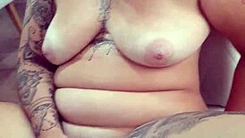 she loves that vibrating toy buzzing deep inside her wet pussy