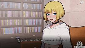 bunkered deep with femboy shemale ladyboy in intense hardcore game play