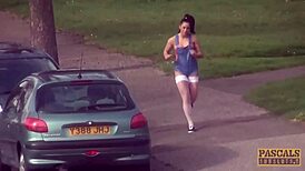 inked sub kimmie foxx bound and anal pounded by pascal