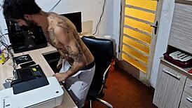 woke up horny at night and asked my stepbro to fuck me good...