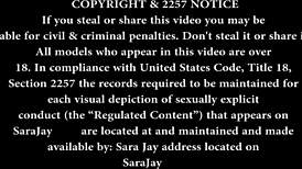 Sara Jay Finger Fucks Wet Pussy Huge Tits MILF