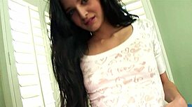 wow zoey kush 19yo takes huge cock pov blowjob swallows massive load 😲💦