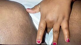 Crente Milf in See-Through White Panties Cums Hard on Big Pussy Cameltoe