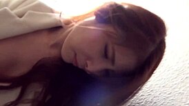 japanese milf with huge natural tits gets outdoor sex massage