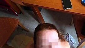 fucking my friend's lustful wife doggystyle right in the kitchen