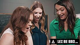 wild milf teachers ashley lane katie kush katrina colt drill with strap-ons double penetration