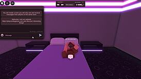 white slut takes quick monster bbc pounding in roblox