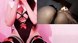 latina caliente gets her ass wrecked by lover's hard pounding