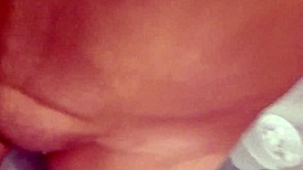 we're peeing together in the bathroom while i'm dressed as his sexy woman lover