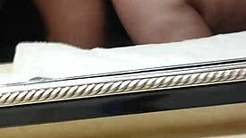 big black cock destroys white girl's tight ass doggystyle bent over anal