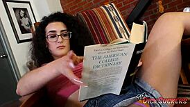 Shy NERDY Lyra Lockhart Surrenders To HUGE COCK Lust