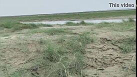 wanna join this cute bangladeshi girl for outdoor tight pussy missionary fun?