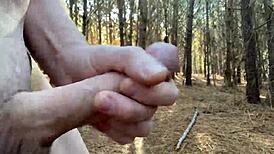 clitlicker662's forest flashing update with sloppy outdoor masturbation img 1265