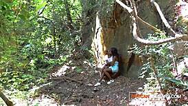 whoa 😍 ebony roommates dive into wild lesbian threesome grind!