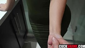 horny wife, ready to cuck your husband with big black cock at nye party?