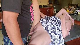 omg neighbours wife screams like crazy slut bitin herself tight shaved pussy orgasmin hard 😩💦