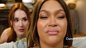 she came to watch but ended up on the menu cuntsway