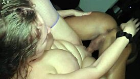 monster boobs lady squirts from ultra rough face fuck deepthroat spitting monster cock 💦😈