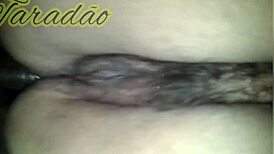 he pounds the fat latina prostitute's hairy ass doggystyle choking her deepthroat till he cums inside